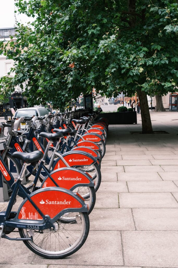 Pedal through the bustling streets on a bike and feel the freedom of getting around London. It's a fun, healthy, and eco-friendly way to explore the city and get to places